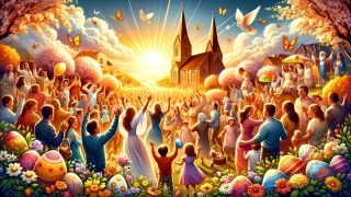 イースターはイエスキリストの復活をお祝いする日！