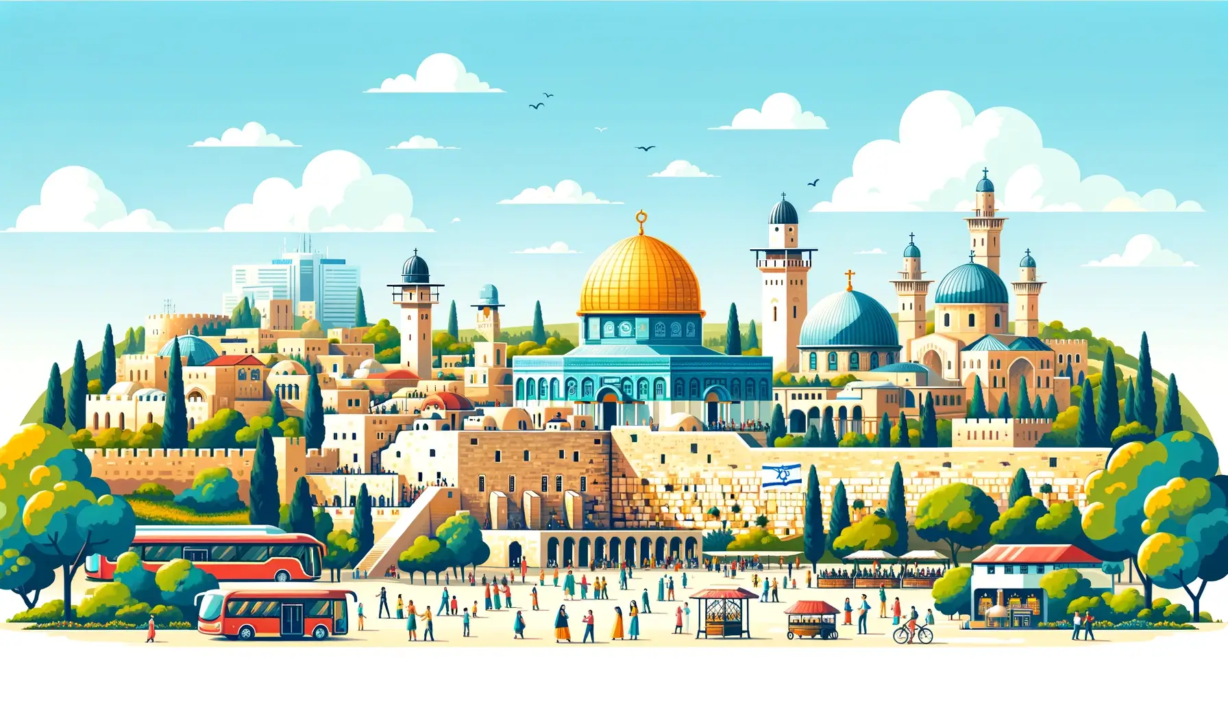 【疑問】エルサレムに聖地が集中しているのはなぜ？宗教ごとに解説
