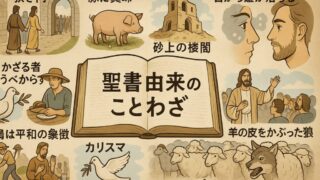 まとめ：聖書が由来のことわざや言葉はたくさんある！