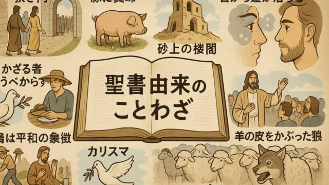 まとめ：聖書が由来のことわざや言葉はたくさんある！